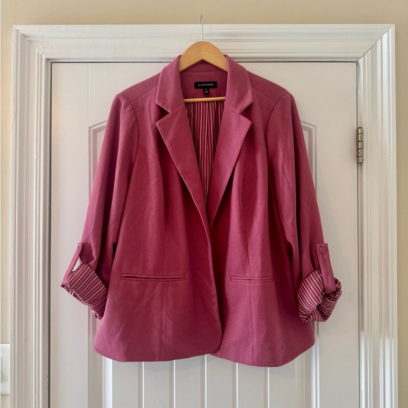 41 Hawthorn Jackets & Blazers - 41 Hawthorn Rose Pink Blazer Jacket 3X | Stitch Fix Tailored Chic